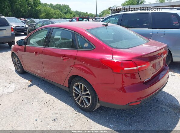 1FADP3F29GL281902 2016 FORD FOCUS Red Trasero izquierdo