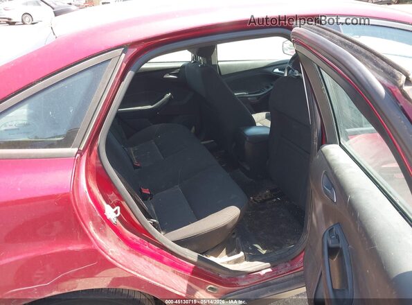 1FADP3F29GL281902 2016 FORD FOCUS Red Vista de la etiqueta del VIN