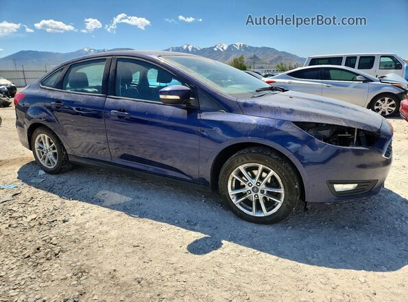 1FADP3F29GL326711 2016 FORD FOCUS Blue Delantero derecho