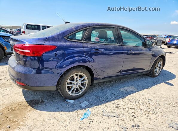 1FADP3F29GL326711 2016 FORD FOCUS Blue Trasero derecho