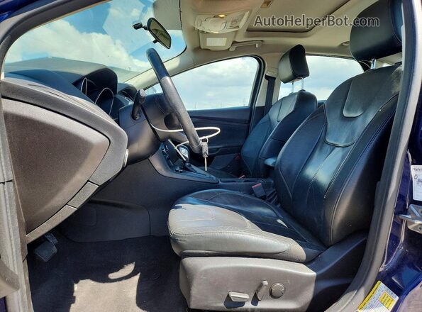 1FADP3F29GL326711 2016 FORD FOCUS Blue Vista interior delantera