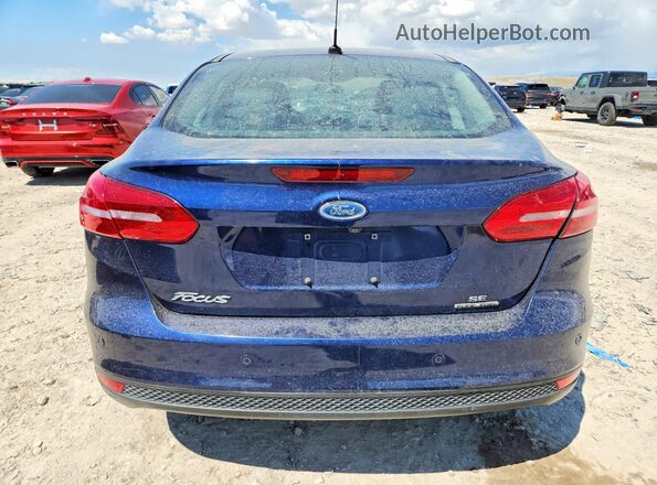 1FADP3F29GL326711 2016 FORD FOCUS Blue Vista trasera