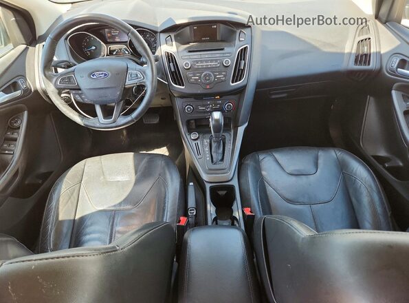 1FADP3F29GL326711 2016 FORD FOCUS Blue Vista del salpicadero