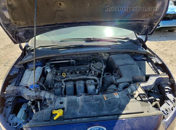 1FADP3F29GL326711 2016 FORD FOCUS Blue Vista interior trasera