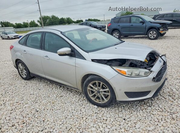 1FADP3F29GL360695 2016 FORD FOCUS Silver Delantero derecho