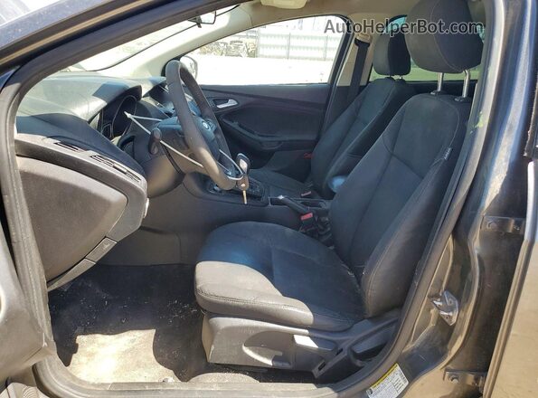 1FADP3F29GL387900 2016 FORD FOCUS Угольный Вид салона спереди