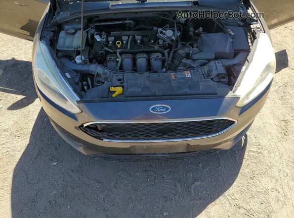 1FADP3F29GL387900 2016 FORD FOCUS Угольный Вид задней части салона