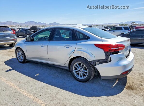 1FADP3F29HL215738 2017 FORD FOCUS Серебряный Задняя левая четверть