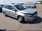 2017 Ford Focus Se Silver vin: 1FADP3F29HL291900