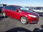 2017 Ford Focus Se Maroon vin: 1FADP3F29HL303950