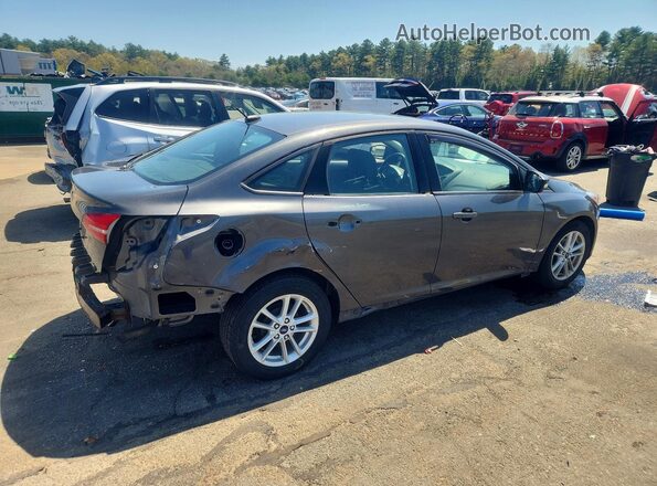 1FADP3F29HL326371 2017 FORD FOCUS Серый Задняя правая четверть
