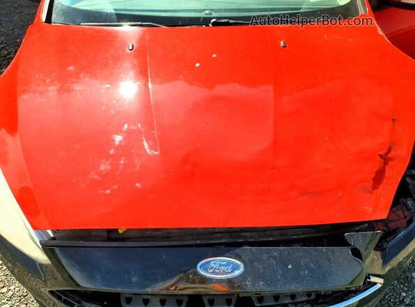 1FADP3F29HL330579 2017 FORD FOCUS Red Вид задньої частини салону