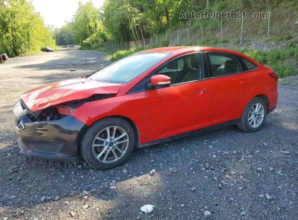 1FADP3F29HL330579 2017 FORD FOCUS Red Передня ліва чверть