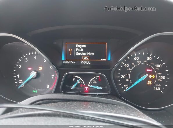 1FADP3F29JL292101 2018 FORD FOCUS Серый Вид задних сидений