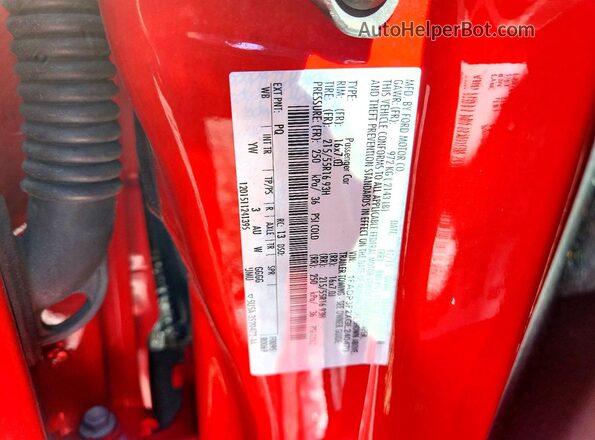 1FADP3F2XGL240470 2016 FORD FOCUS Red Widok komory silnika