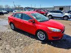 2016 Ford Focus Se Red vin: 1FADP3F2XGL240470