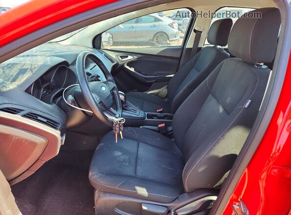 1FADP3F2XGL240470 2016 FORD FOCUS Red Widok wnętrza z przodu