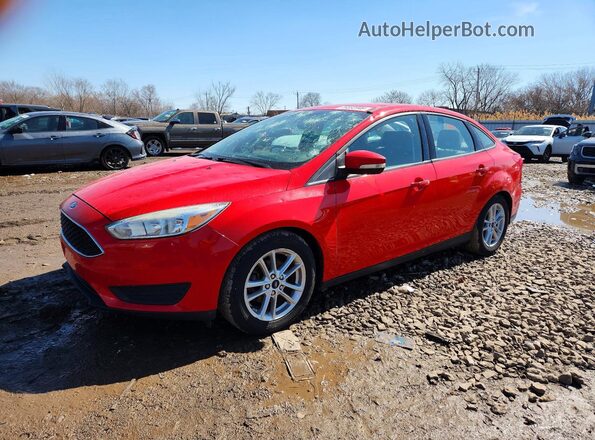 1FADP3F2XGL240470 2016 FORD FOCUS Red Przód lewy