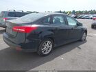 2016 Ford Focus Se Black vin: 1FADP3F2XGL271248
