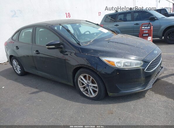 1FADP3F2XGL271248 2016 FORD FOCUS Black Delantero derecho