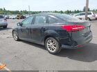 2016 Ford Focus Se Black vin: 1FADP3F2XGL271248