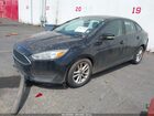 2016 Ford Focus Se Black vin: 1FADP3F2XGL271248