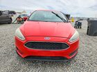 2016 Ford Focus Se Red vin: 1FADP3F2XGL285926