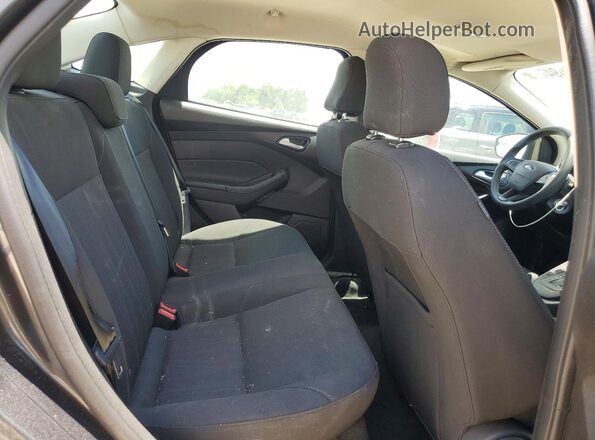 1FADP3F2XGL359331 2016 FORD FOCUS Gray Vista de los asientos traseros