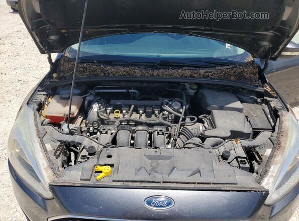 1FADP3F2XGL359331 2016 FORD FOCUS Gray Vista interior trasera