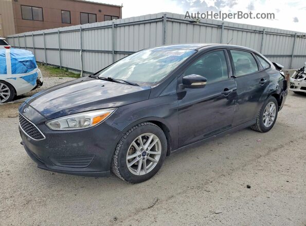 1FADP3F2XGL379417 2016 FORD FOCUS Черный Передняя левая четверть