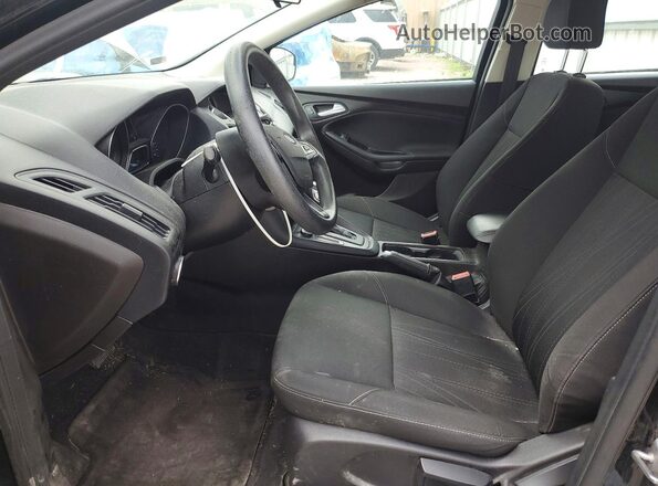 1FADP3F2XGL379417 2016 FORD FOCUS Черный Вид салона спереди