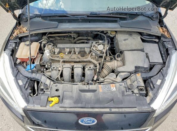 1FADP3F2XGL379417 2016 FORD FOCUS Черный Вид задней части салона