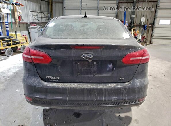 1FADP3F2XHL263412 2017 FORD FOCUS Черный Вид сзади