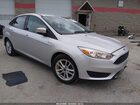 2017 Ford Focus Se Серебряный vin: 1FADP3F2XHL330445