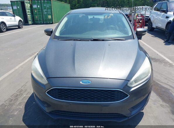 1FADP3F2XHL337315 2017 FORD FOCUS Серый Вид спереди