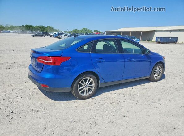 1FADP3F2XJL318821 2018 FORD FOCUS Синий Задняя правая четверть