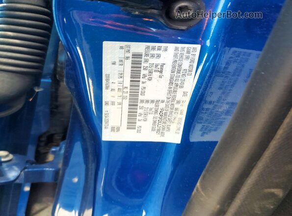 1FADP3F2XJL318821 2018 FORD FOCUS Синий Вид подкапотного пространства