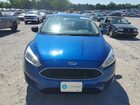 2018 Ford Focus Se Синий vin: 1FADP3F2XJL318821