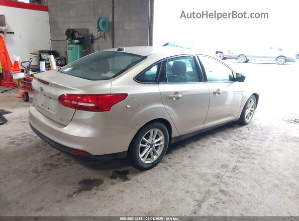 1FADP3F2XJL320391 2018 FORD FOCUS Желто-коричневый Задняя правая четверть