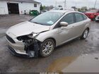 2018 Ford Focus Se Желто-коричневый vin: 1FADP3F2XJL320391