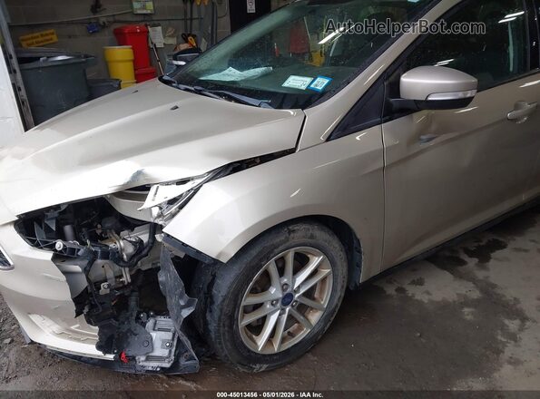 1FADP3F2XJL320391 2018 FORD FOCUS Желто-коричневый Вид спереди
