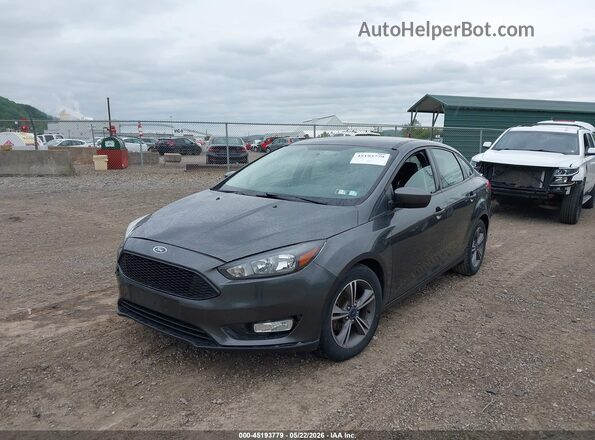 1FADP3FE0JL249583 2018 FORD FOCUS Gray Przód lewy