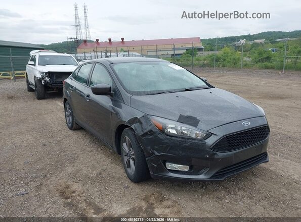 1FADP3FE0JL249583 2018 FORD FOCUS Gray Przód prawy