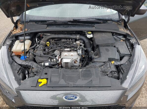 1FADP3FE0JL249583 2018 FORD FOCUS Gray Widok z tyłu
