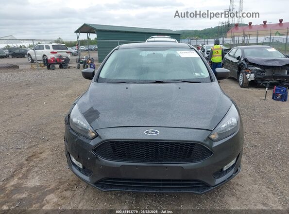1FADP3FE0JL249583 2018 FORD FOCUS Gray Widok zestawu wskaźników