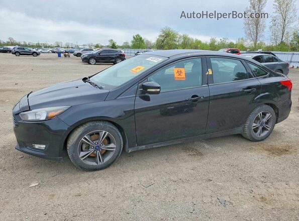 1FADP3FE0JL262804 2018 FORD FOCUS Черный Передняя левая четверть