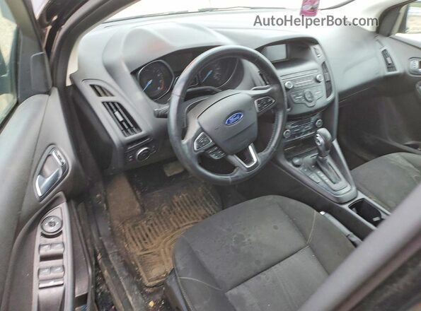 1FADP3FE0JL262804 2018 FORD FOCUS Черный Вид панели приборов