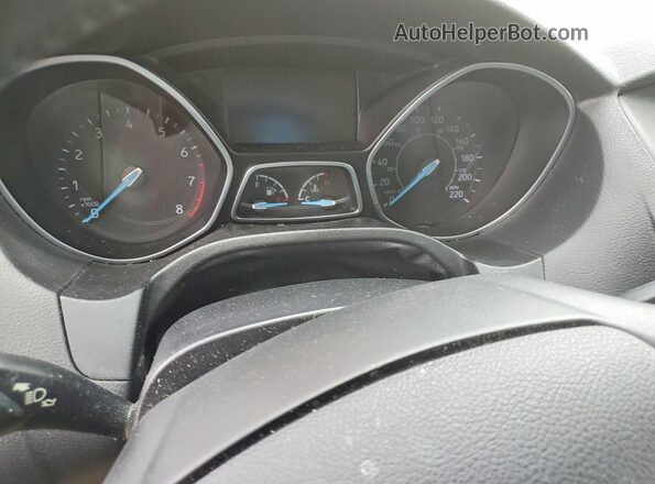 1FADP3FE0JL262804 2018 FORD FOCUS Черный Вид щитка приборов
