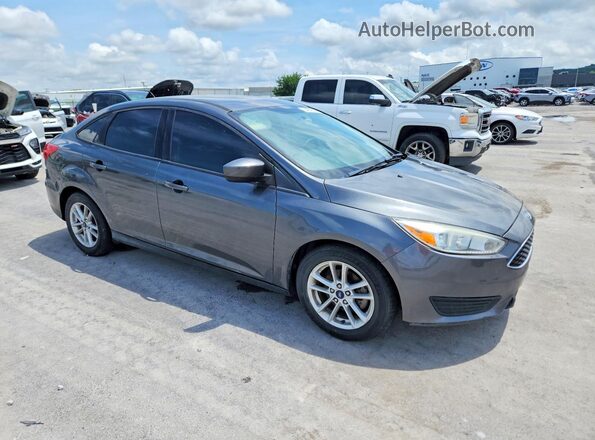 1FADP3FE0JL321821 2018 FORD FOCUS Gray Delantero derecho