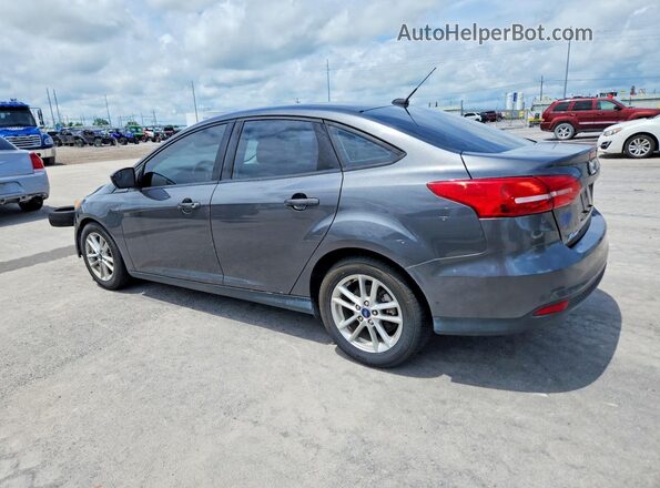 1FADP3FE0JL321821 2018 FORD FOCUS Gray Trasero izquierdo